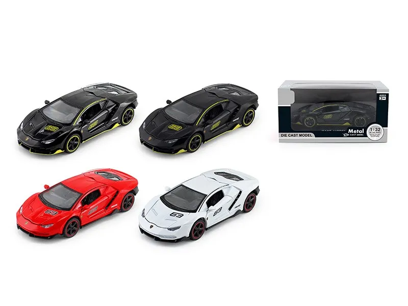1: 32 Licensed Model Car Toys Pull Back Die Cast Car with Sound and Light