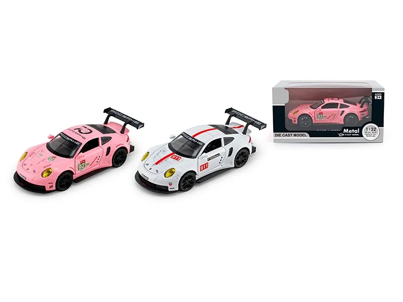 1: 32 Licensed Model Car Toys Pull Back Die Cast Car with Sound and Light