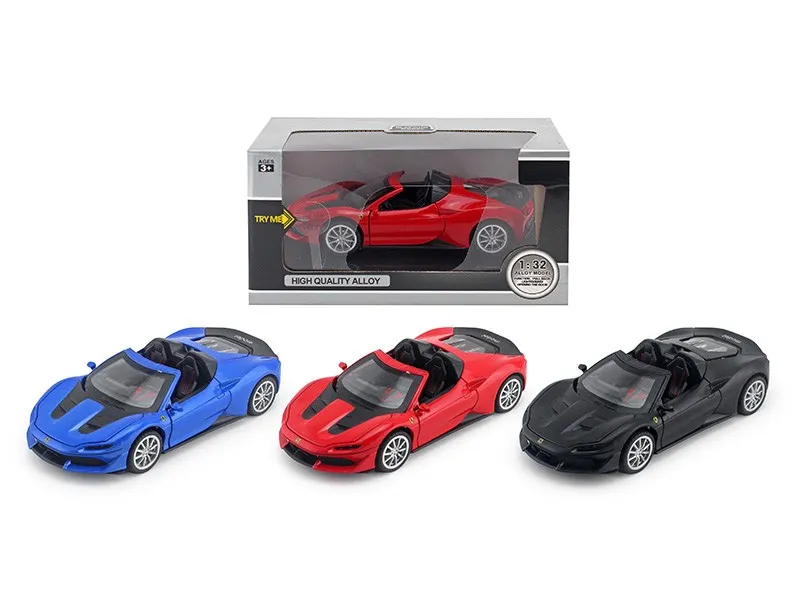 1: 32 Licensed Model Car Toys Pull Back Die Cast Car with Sound and Light