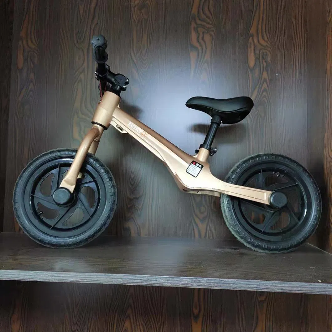 12 Inch Air Wheel Steel Frame Children Balance Bike for 2-5 Years Old Kids