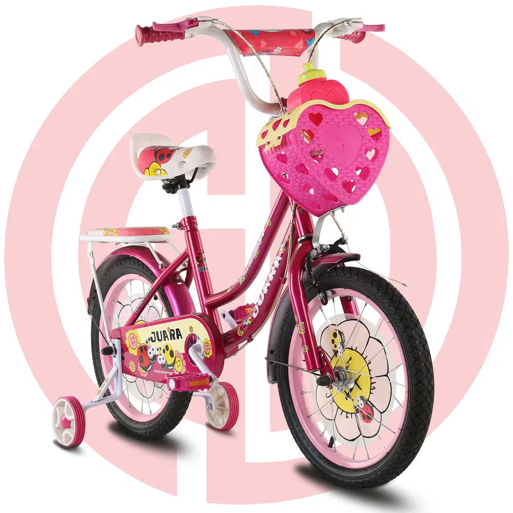 12" Steel Frame/ Fork Children Bicycle Steel Rim Pink Mini Bike