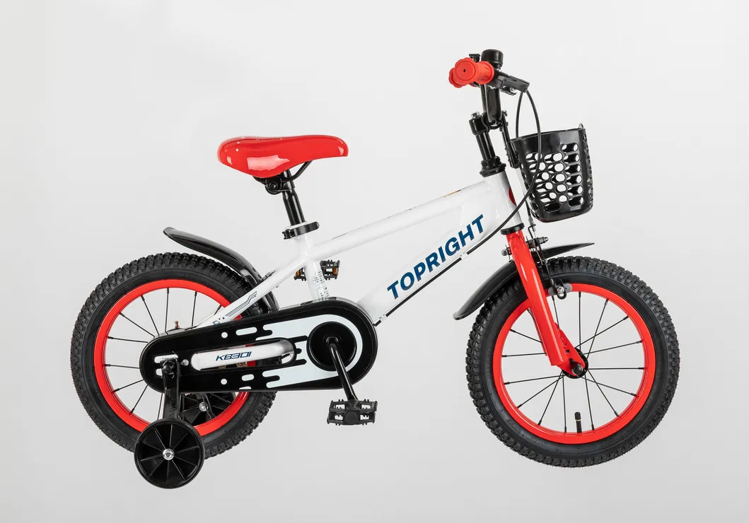 14inch Topright Space Warrior Kids Bike Children Bicycle for Boy with White