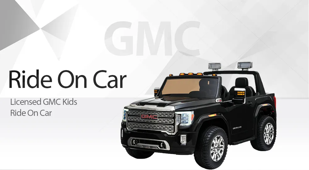 2.4G Remote Control Licensed Gmc Ride on Car for Kids Baby Vehicle Toy