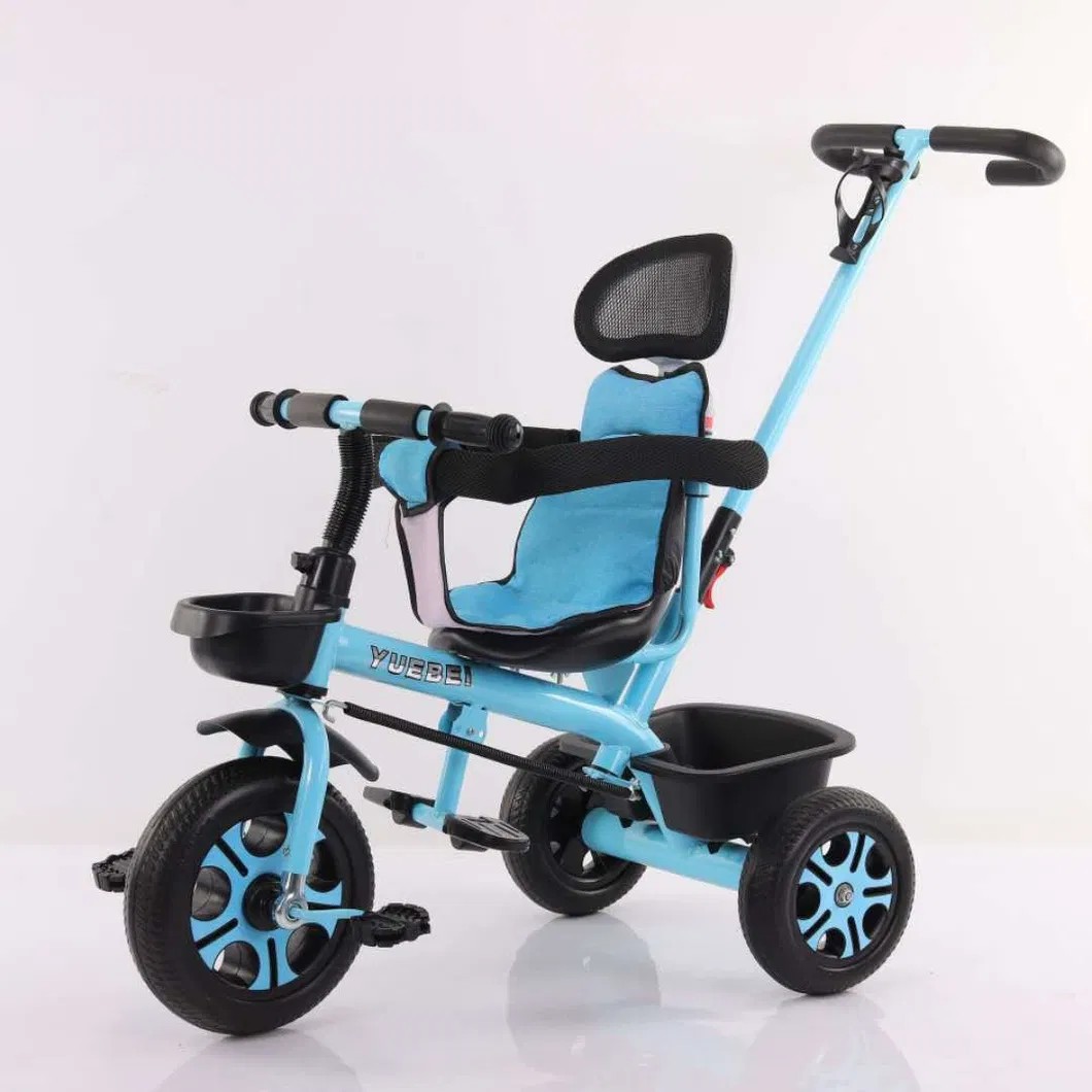 2-in-1 Stroller Trike Tricycle Bike with Shade for Kids Children Kiddie Toddler Preschool Boys Girls Esg16874