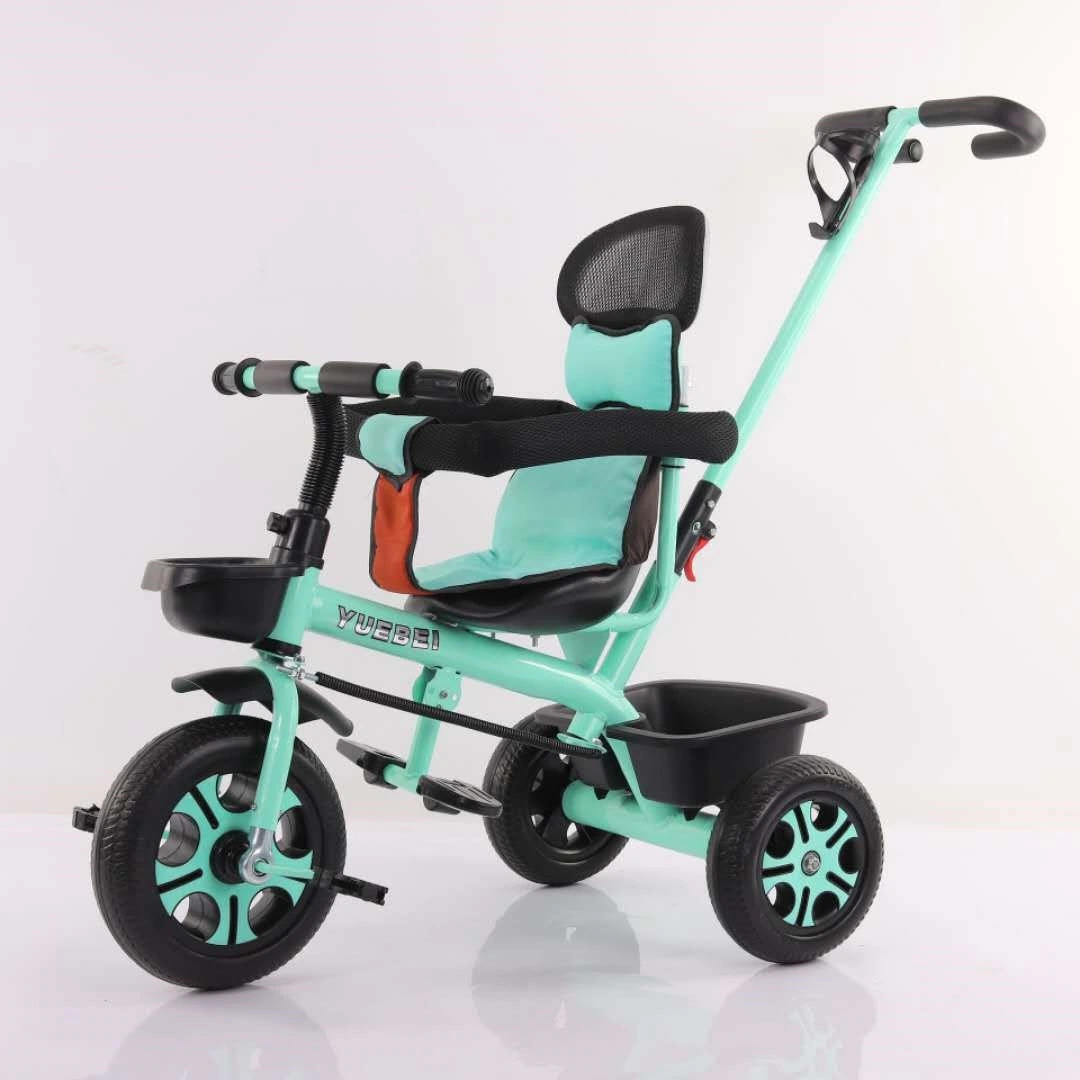 2-in-1 Stroller Trike Tricycle Bike with Shade for Kids Children Kiddie Toddler Preschool Boys Girls Esg16874