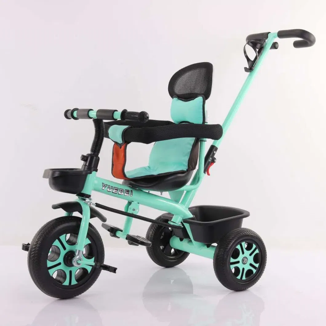 2-in-1 Stroller Trike Tricycle Bike with Shade for Kids Children Kiddie Toddler Preschool Boys Girls Esg16874