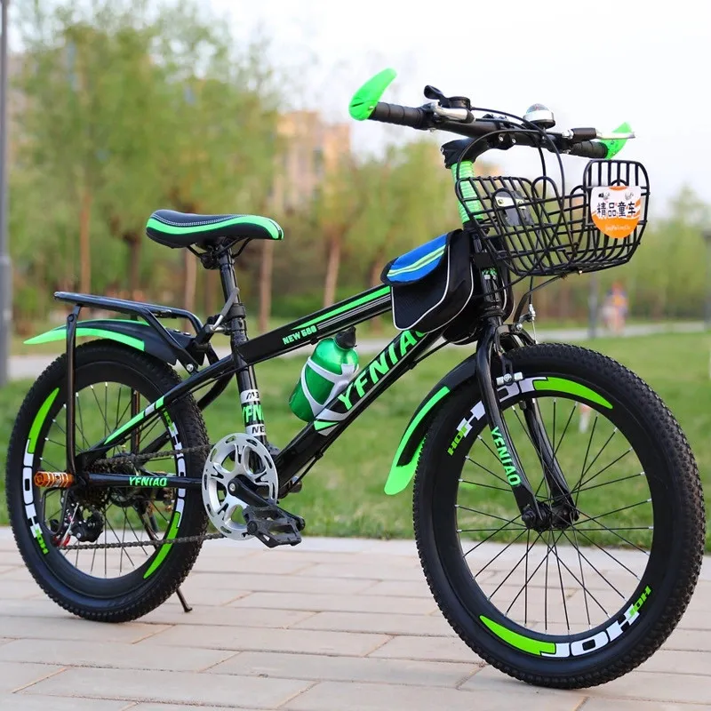 2019 BMX Junior 24-Speed Cycle School 24" Inch Bike Teenage Best Children Bike Kids Mountain Bicycle 20" Steel Frame Children Bicycle New Design Mountain Bike