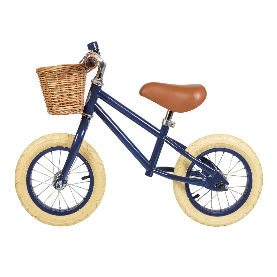 2021 Fashion 12 Inch Boy Child Mini Bike Vintage Children Balance Bicycle