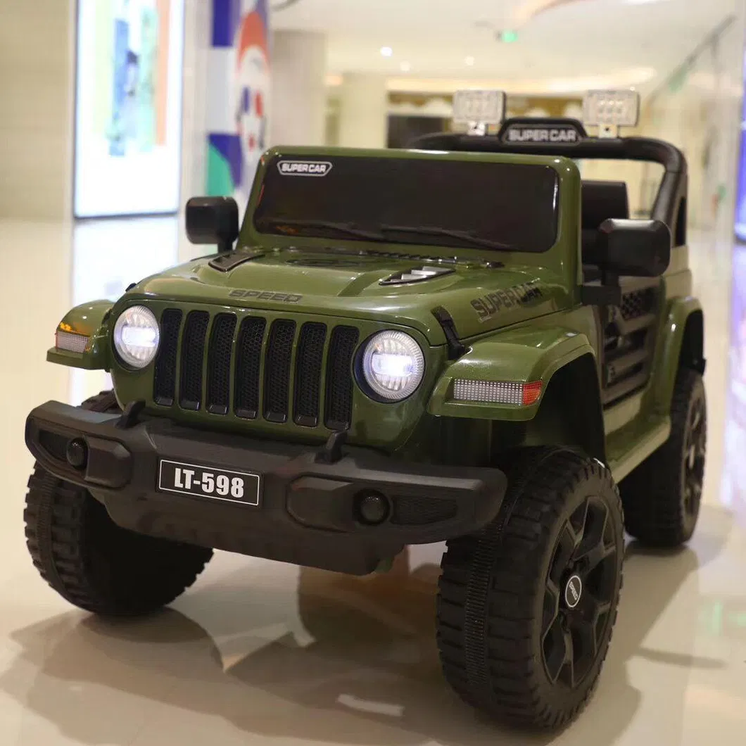 2021 Remote Control Children Ride on Car Electric 12V 24V Licensed Baby Children Kids Electric Jeep Kids Cars Electric Ride on 12V CE