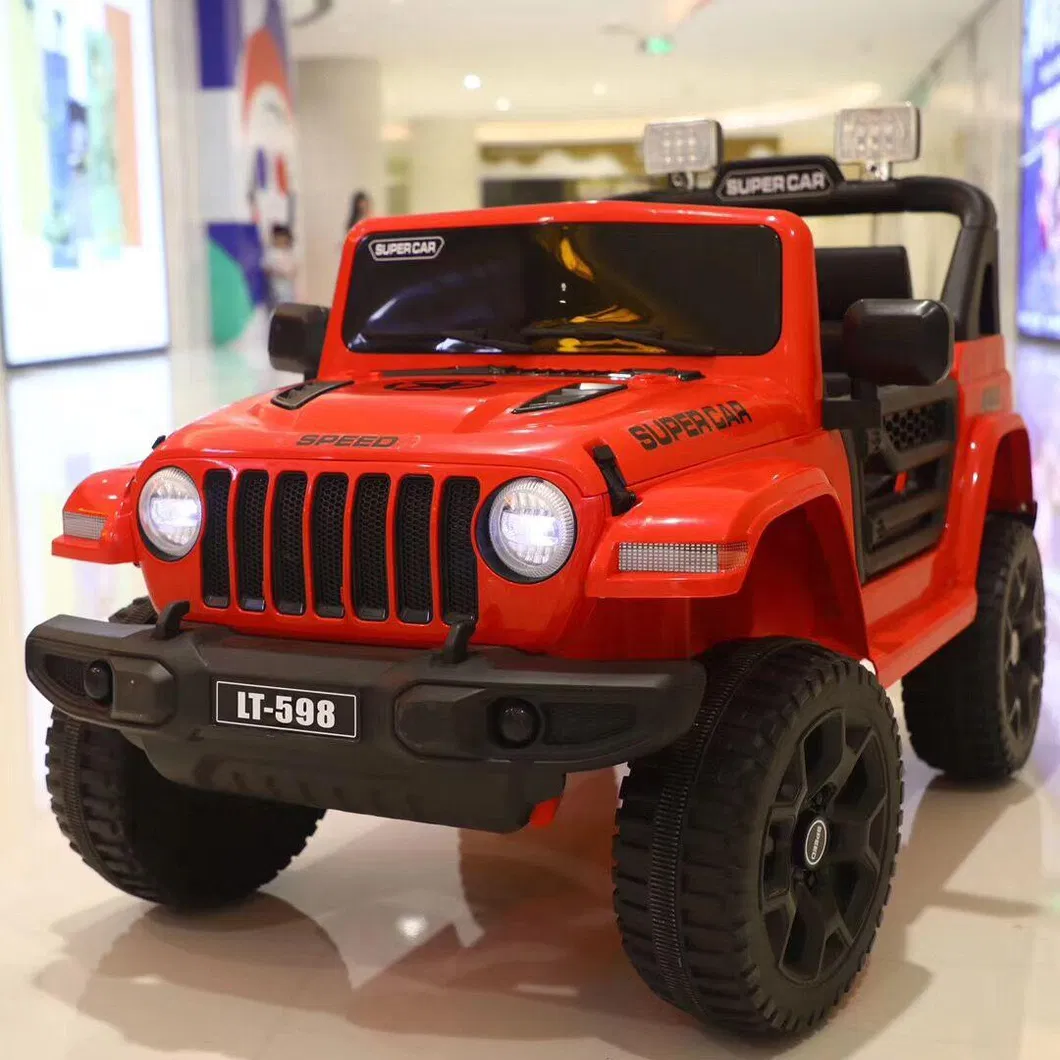 2021 Remote Control Children Ride on Car Electric 12V 24V Licensed Baby Children Kids Electric Jeep Kids Cars Electric Ride on 12V CE