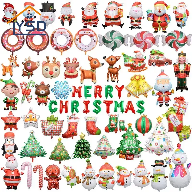Why Is the Christmas Series Foil Balloon the Must-Have Decoration for the Holiday Season?