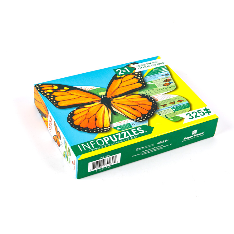 How Does Puzzle 325PCS Butterfly Create a Unique and Engaging Custom Puzzle Experience?