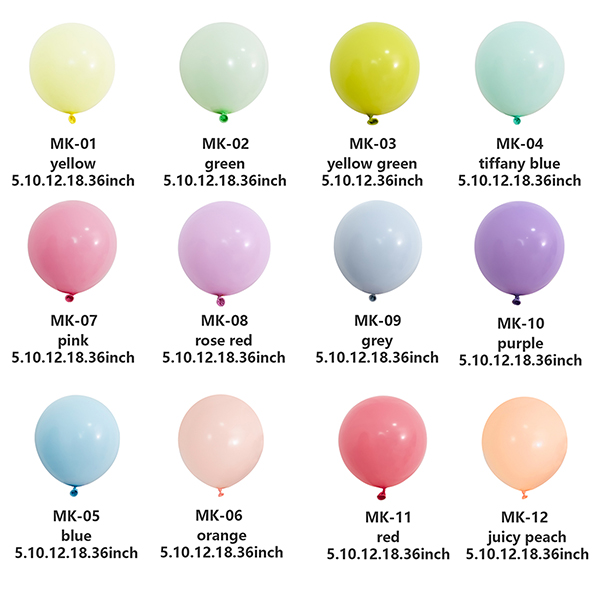 How Do Macaron Balloons Create Elegant Decorations for Different Events?