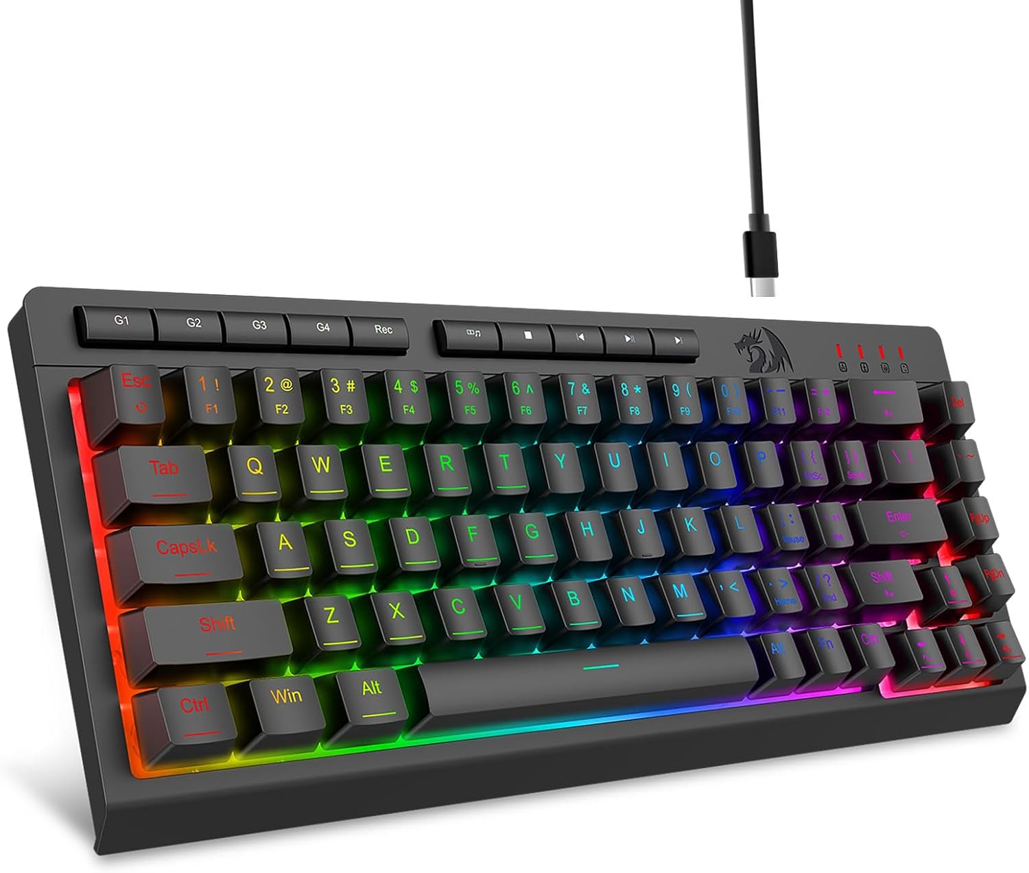 How Can a Black K519 Wired Gaming RGB Backlit Keyboard Improve Your Gaming Experience?