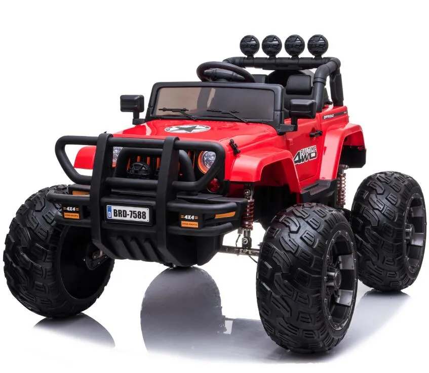 24V Big Foot Ride on Car 2 Seats Kids Electric Car