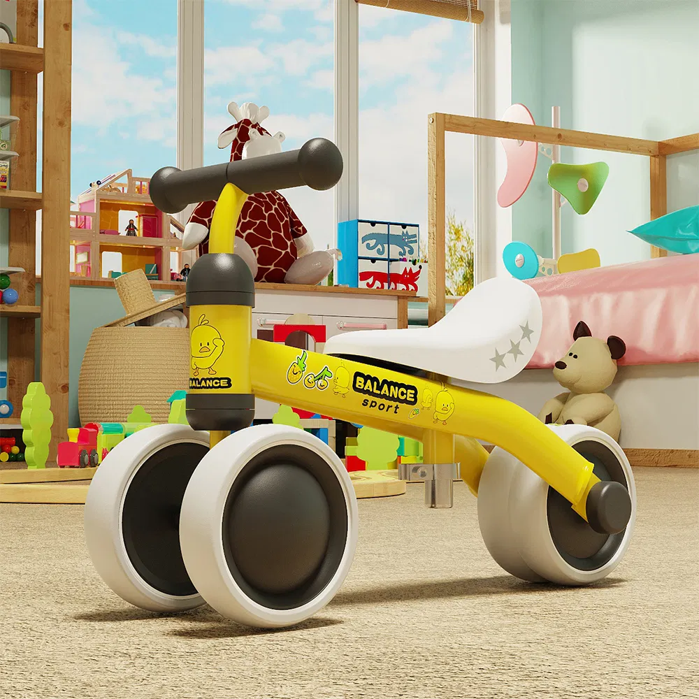 3 in 1 4 Wheels 2021 New Model Harness Tricycle with Wheel Push Balance Toddler Baby Walker