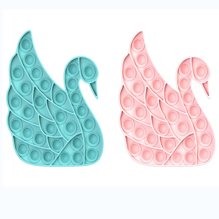 Autism Kids Pop It Silicone Fidget Squeeze Toy