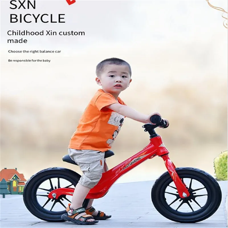 Bicycle Balance Scooter No Pedal Scooter Baby Bicycle 1-3-6 Year Old Child Scooter Two-Wheeled