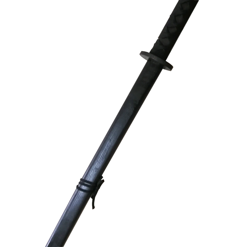 Black Japanese Samurai Wood Sword