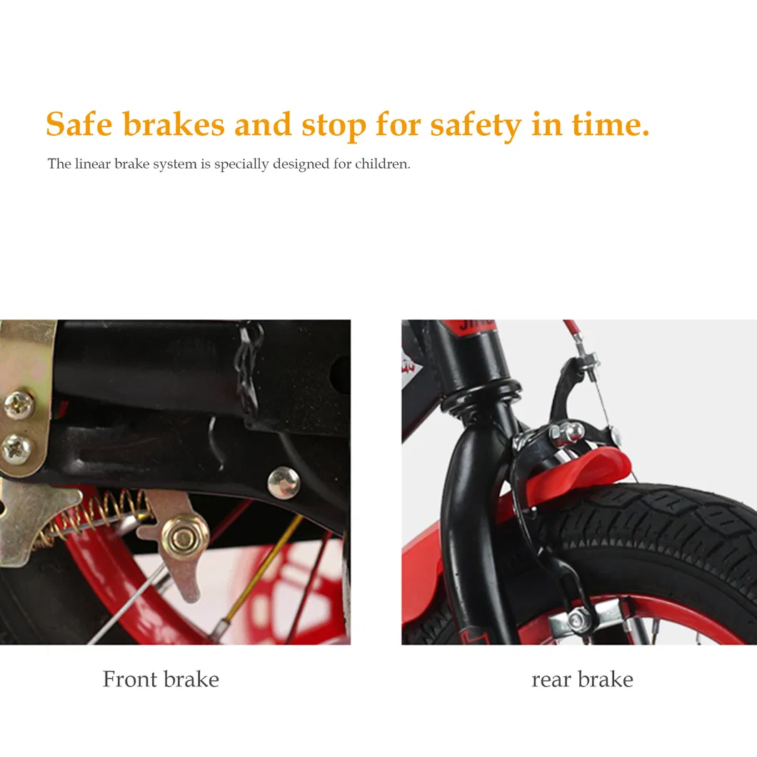 Children Bicycle Non-Slip Grip Balance Bike for Boys Girls with Training Wheels 18 Inch Outdoor Cycling Freestyle Balance Bike