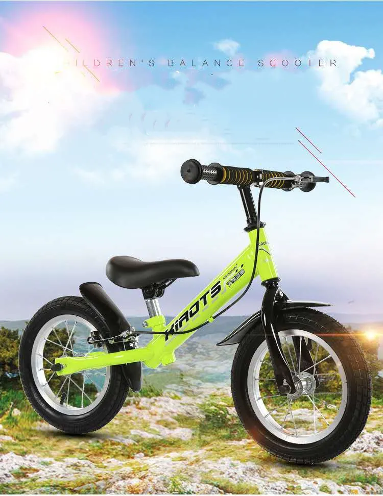 Children′ S Balance Scooter Kids Balance Bike with Mud Tiles
