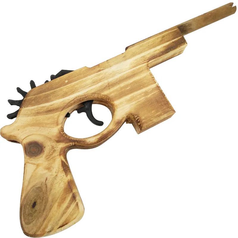 Children′s Wooden Toy Pistols for Performance Props