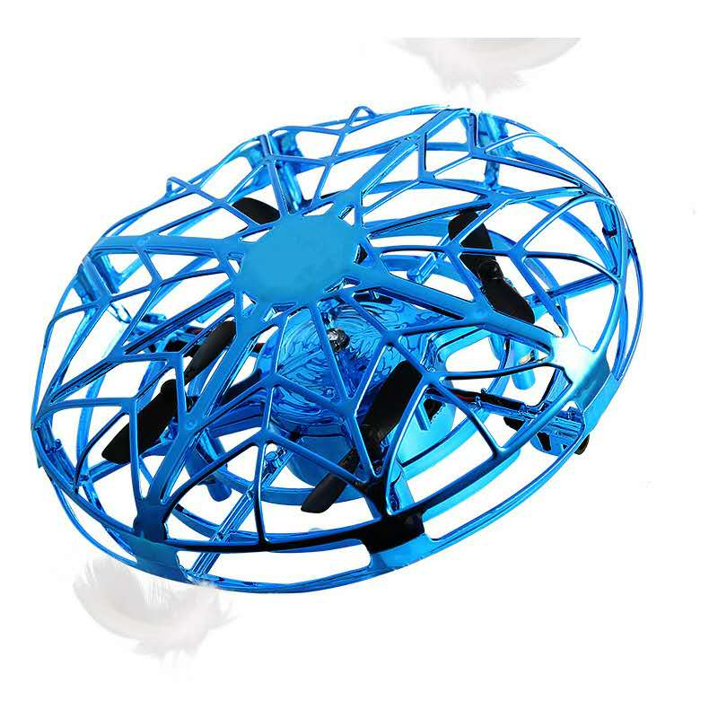 Christmas Gift 3 in 1 Mini Induction Gesture Sensor UFO Flying Toy Game Remote Control Watch Drone for Kids