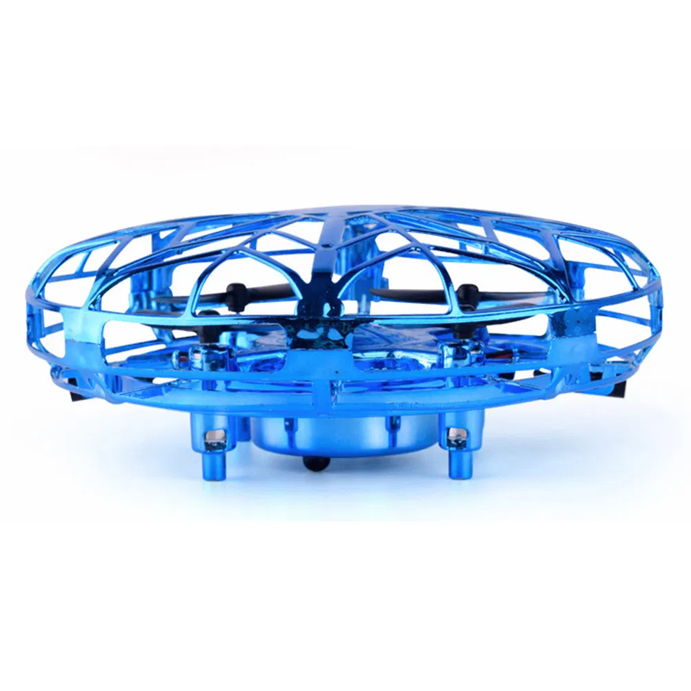 Christmas Gift 3 in 1 Mini Induction Gesture Sensor UFO Flying Toy Game Remote Control Watch Drone for Kids