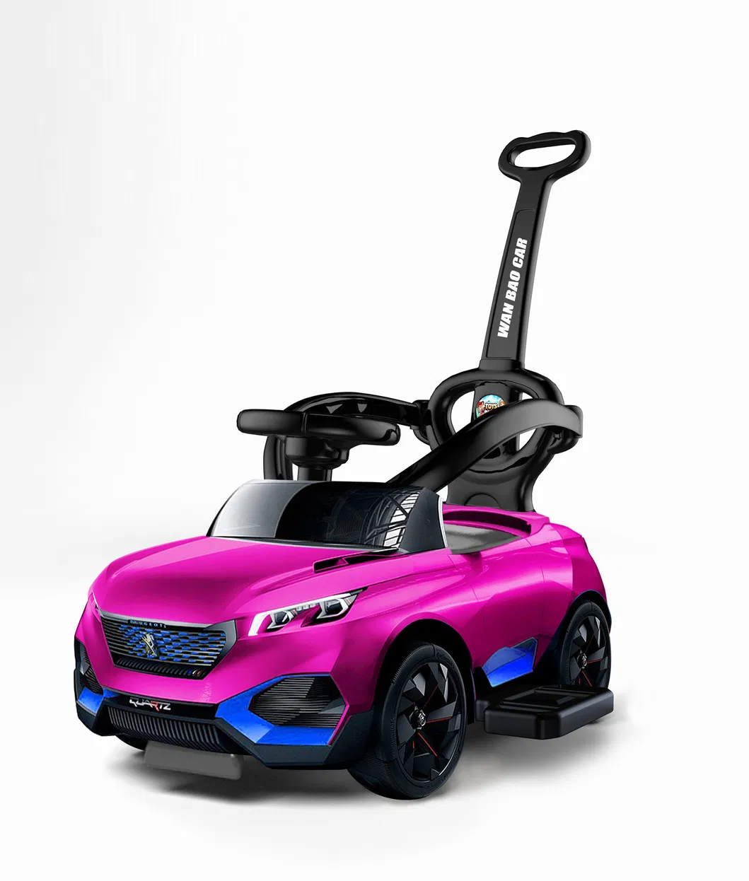 Electric Multi-Function Coasting Trolley Kids Ride on Car Children Sliding Car