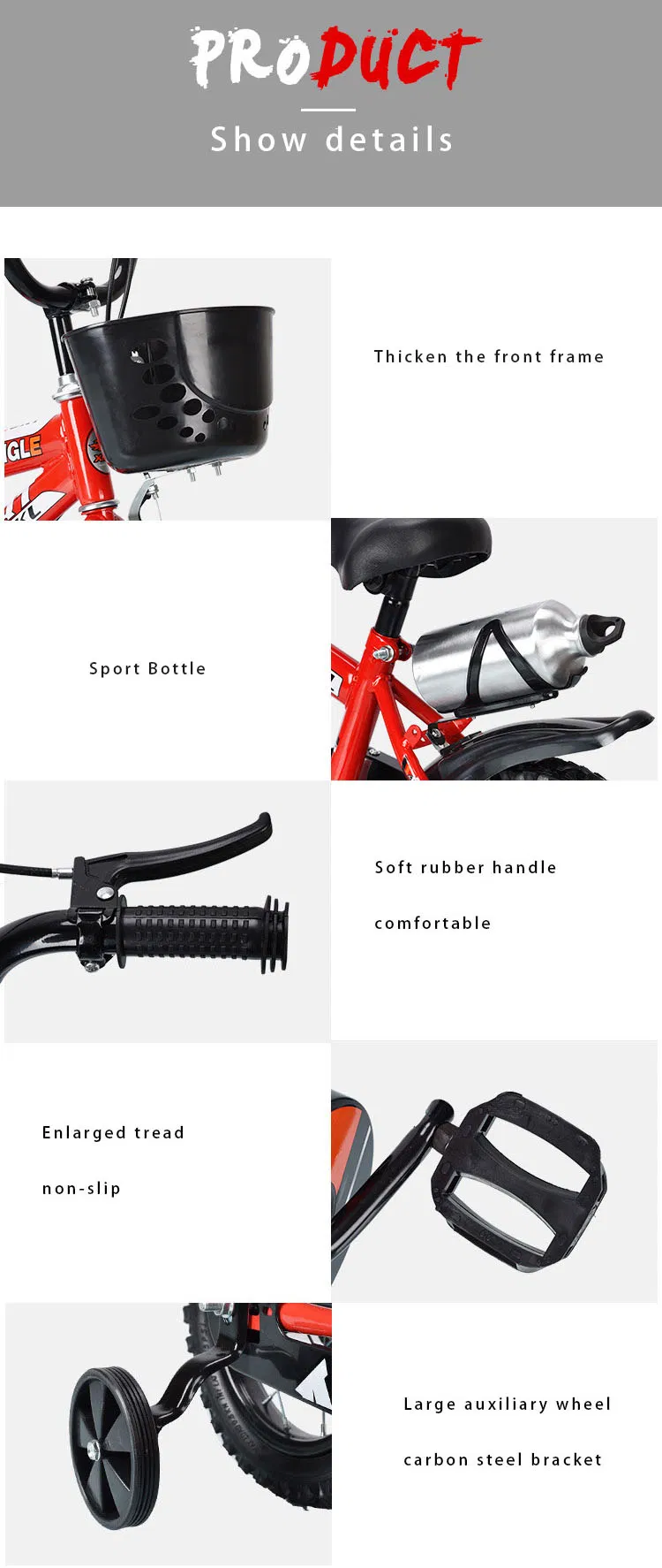 Factory 2021 Wholesale Children′s Bicycle 12/14/16 "New Children Bicycle Carts Present Children