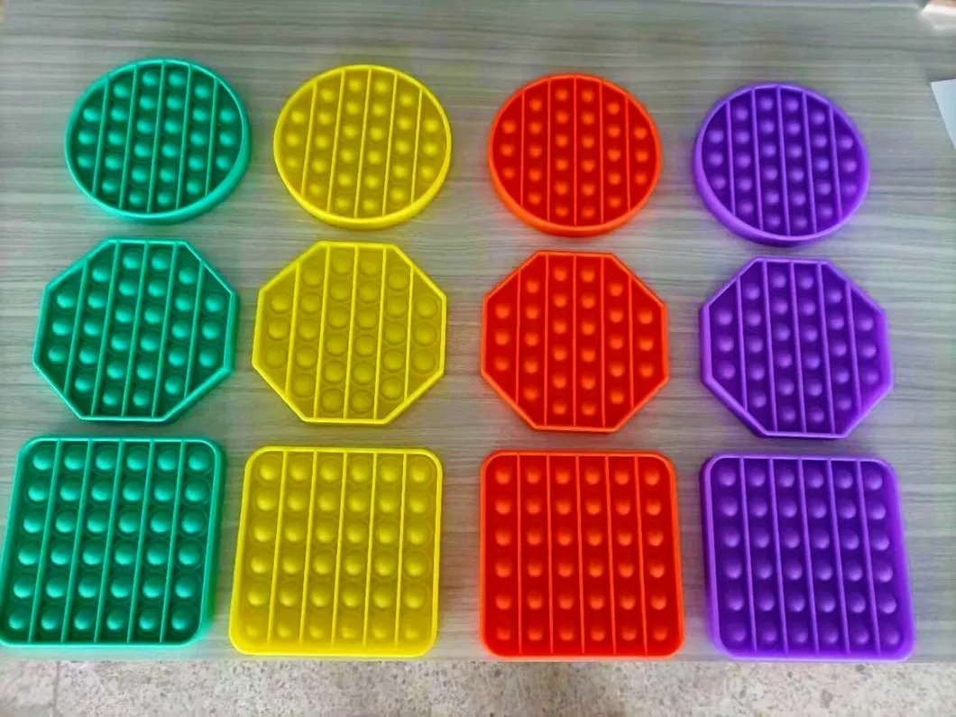 Fidget Sensory Decompression Toy Set Stress Relief Toys Autism Anxiety Squeeze Push Pop Bubble Fidget Toys for Kids Adults Gift