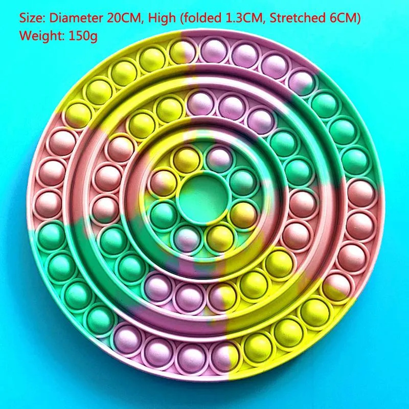 Foldable Telescopic Bubble Tray Puzzle Decompression Fidget Toy
