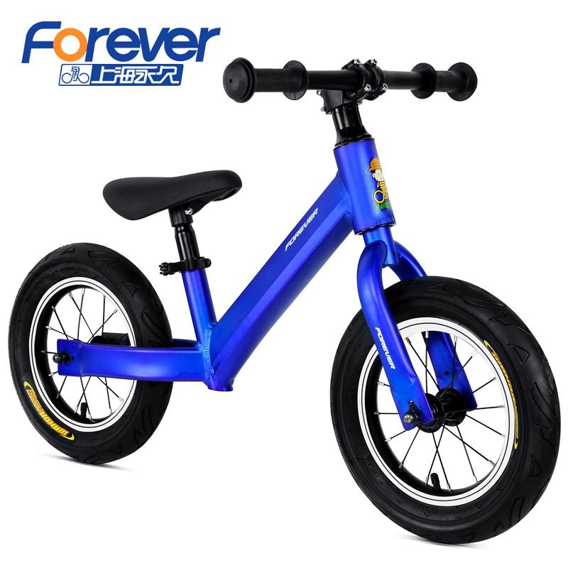 Forever 12 Inch Baby Aluminum Alloy Push Bike Children Walker Balance Bike Kids Learning Training Bike