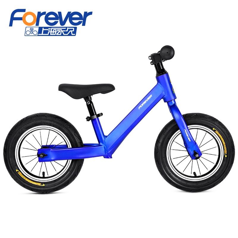 Forever 12 Inch Baby Aluminum Alloy Push Bike Children Walker Balance Bike Kids Learning Training Bike