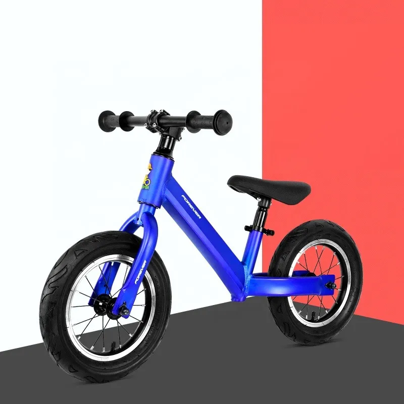 Forever 14 Inch Aluminum Alloy Children Push Bike Learning Training Bike Without Pedal