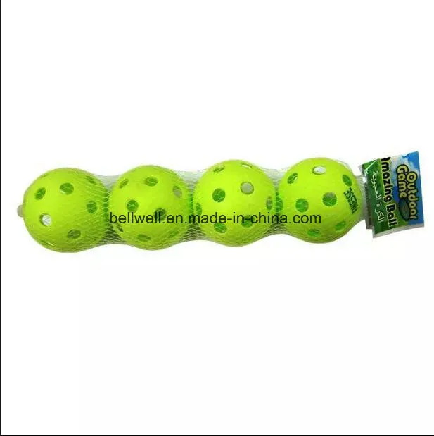 High Visibility Pickleball with 40 Holes