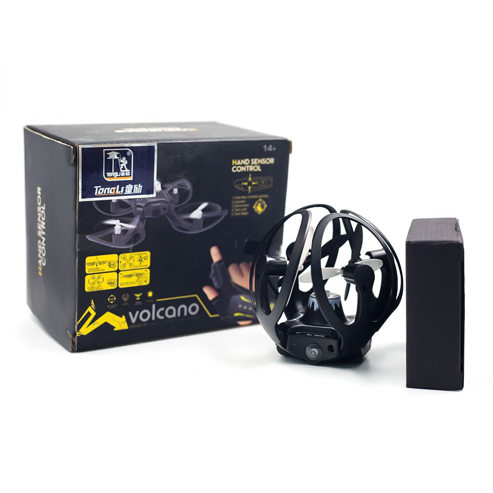 Hot Style Sell 2.4G Mini Foldable Gloves Control Remote Control Aircraft Toy Helicopter Toy