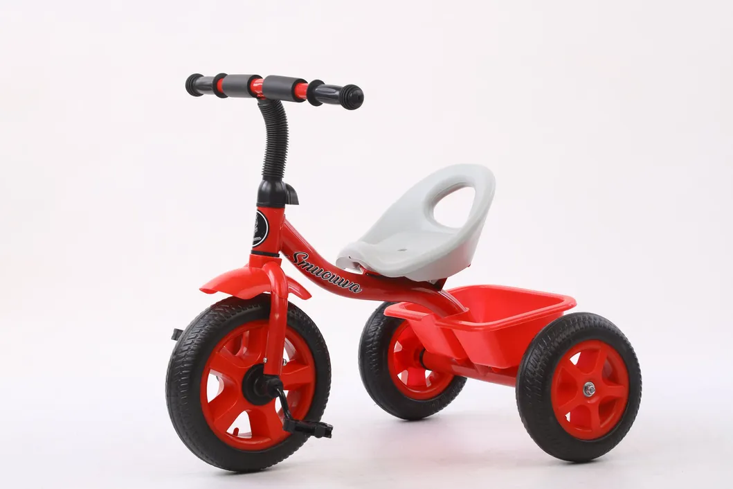 Kids Car Bicycle Children Toy Tricycle with Front and Rear Basket