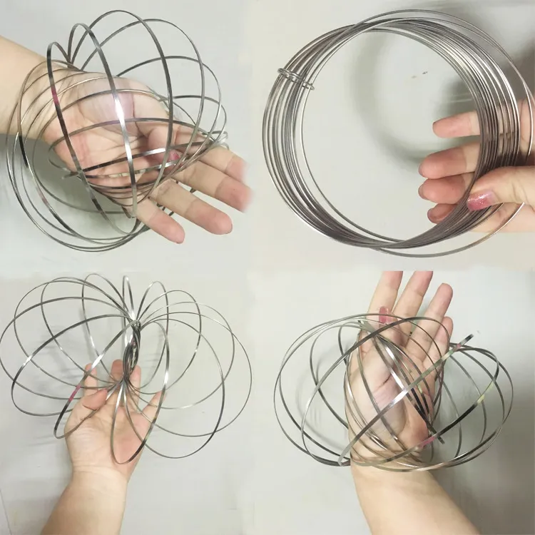 Magic Kinetic Rings Vortex Spring Fidget Toys