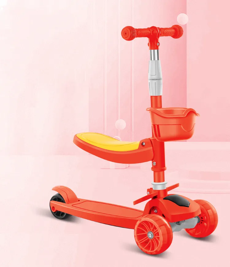 Manufacturer′s Wholesale Price 2-Wheel Foldable Electric Skateboard Foldable Children′s Skateboard