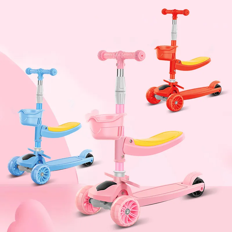 Manufacturer′s Wholesale Price 2-Wheel Foldable Electric Skateboard Foldable Children′s Skateboard