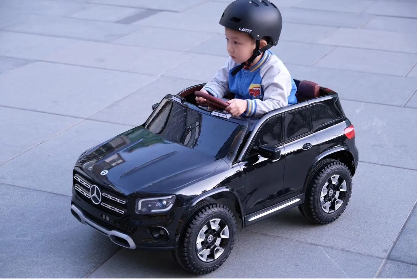 Mercedes Benz Licensed 12V Children Electric Ride on Car for Kids with 2.4G with Remote Control 2 Seat Electric Ride on Car Kids Cars CE