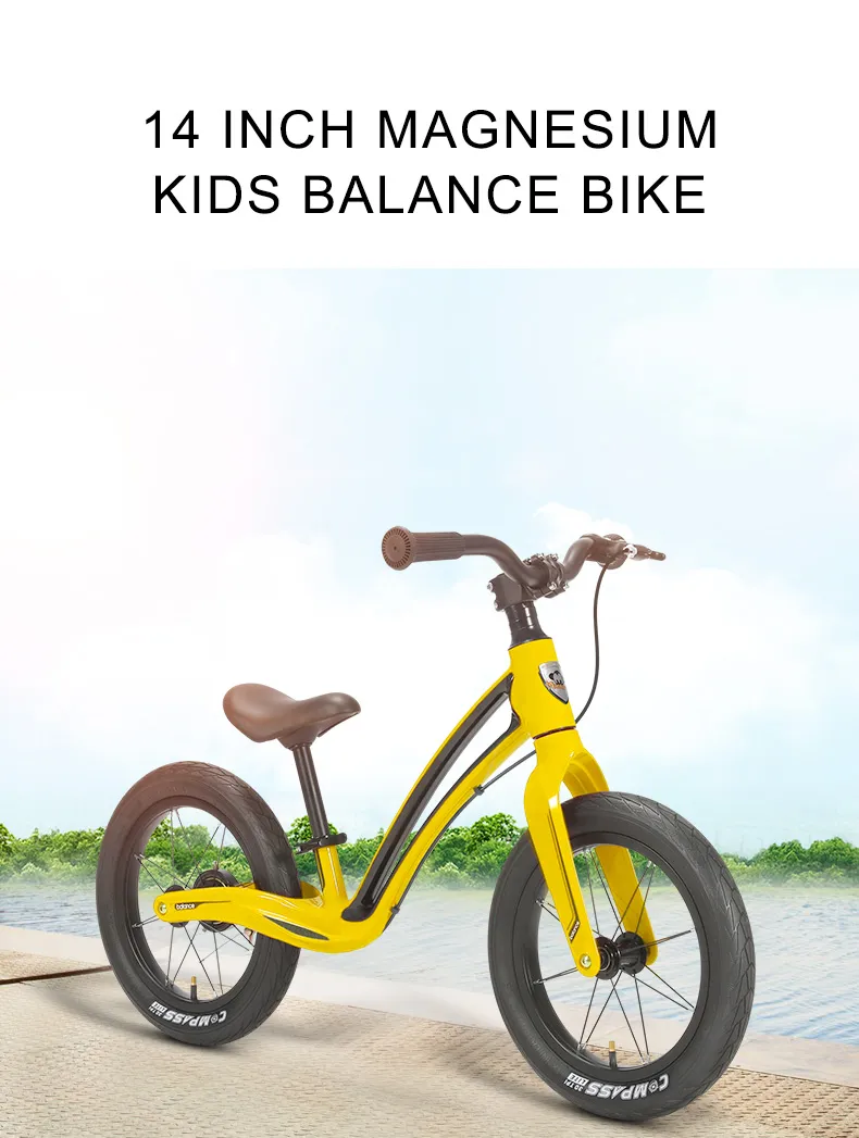 Montasen M-F805-14 14′′ Magnesium Kids Balance Bike Bicycle