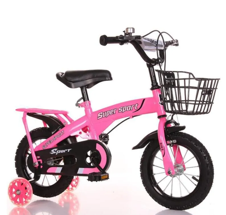New Children′ S Bicycle 3 Years Old 4-6-8 Years Old Male and Female Baby Stroller 12/14/16/18 Inch Children′ S Bicycle