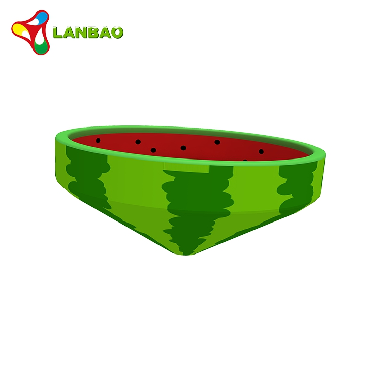 New Design Small Watermelon Shape Funny Soft Swing Gyro Kids Toys