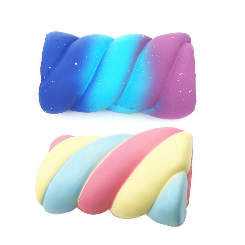 New Novelty PU Foam Bun Slow Rising Toy Slow Rising Toys Kawaii Buns Bread Stress Reliever Toy Food Simulations