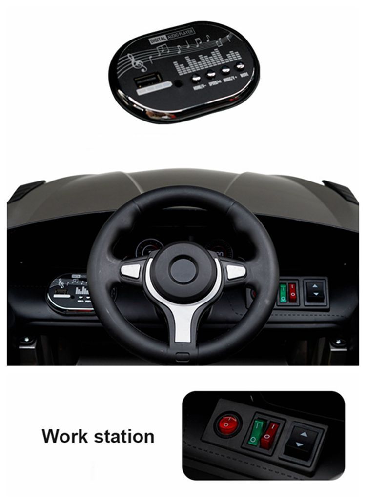 New Style 4 Wheels Single Drive Kids Ride on Car to Drive