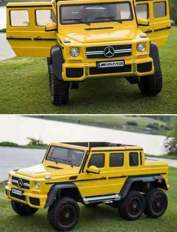 Newest 6 Wheels Kids Classic Electric Benz Licensed Big Sized Ride on Car 24V