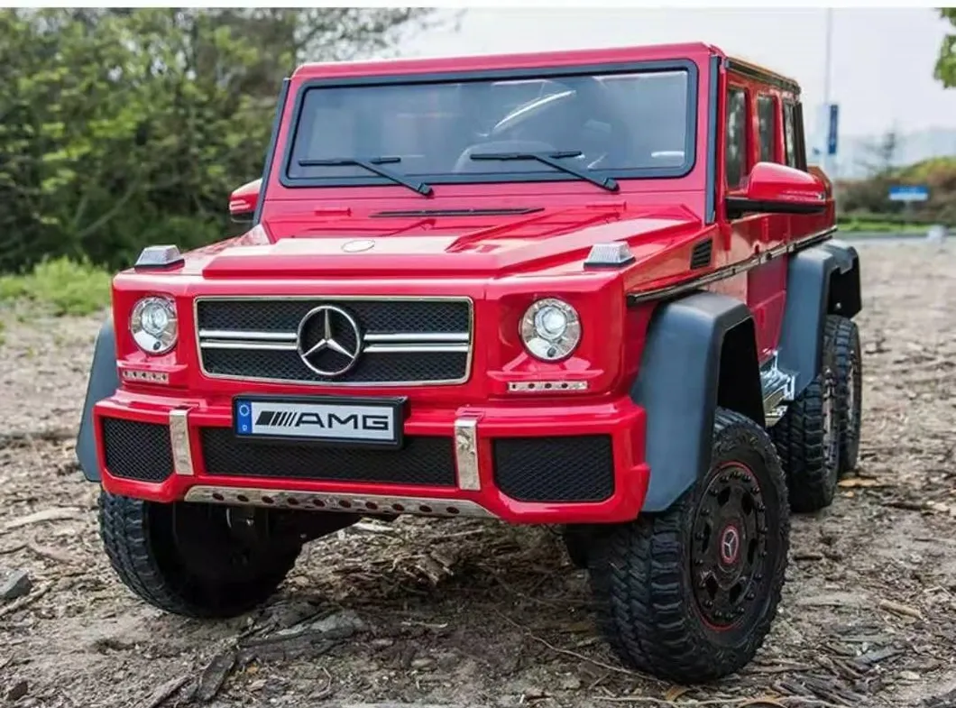 Newest 6 Wheels Kids Classic Electric Benz Licensed Big Sized Ride on Car 24V