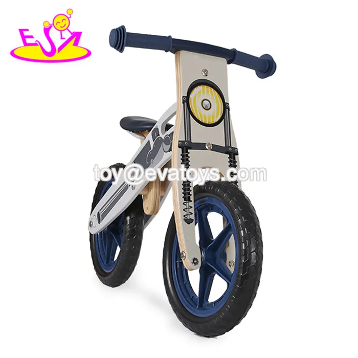 Newest Design Children Walking Bike Wooden Balanced Boys Bicycles Without Pedal W16c194
